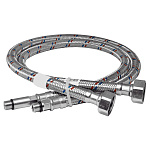 Подводка гибкая для смесителя 40см М*10 к елке сталь (пара) MIXTON 9-2701/ИС.100963
