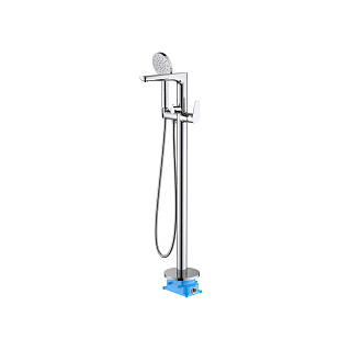 Смеситель БЕТТА  для ванны напольный Aquatek AQ1145CR купить