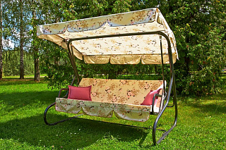 Качели Новара 3-х местные раскладные  1782/d45мм 63094 купить