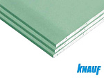 Лист гипсокартонный влагостойкий ГКЛВ KNAUF 1500*600*12.5
