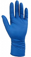 Перчатки хозяйственные латексные синие Gloves размер L