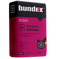Штукатурка цементно-известковая BUNDEX ОСНОВА (30кг)