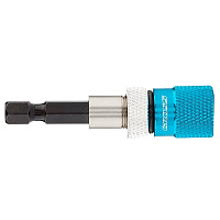 Адаптер для бит с ограничителем и двойным магнитом Gross 1/4"