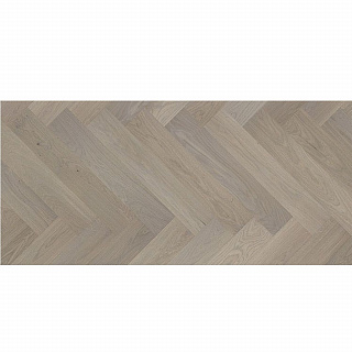 Доска паркетная Дуб Marzipan Muffin Herringbone 1-полосная, матовый лак, фаска замок CrossLock Barlinek BJ8-DBE1-L05-P2R-A141 купить