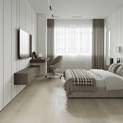 Ламинат Quantum 4V с подложкой Дуб Миллер 1220*228*5мм 2.23кв.м FloorWood 7492 купить