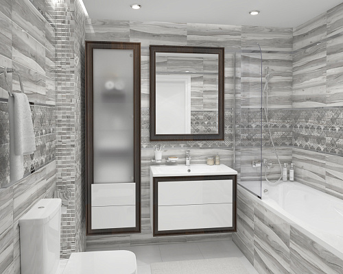 Мозаика Grace 30*30 см серый, Laparet купить