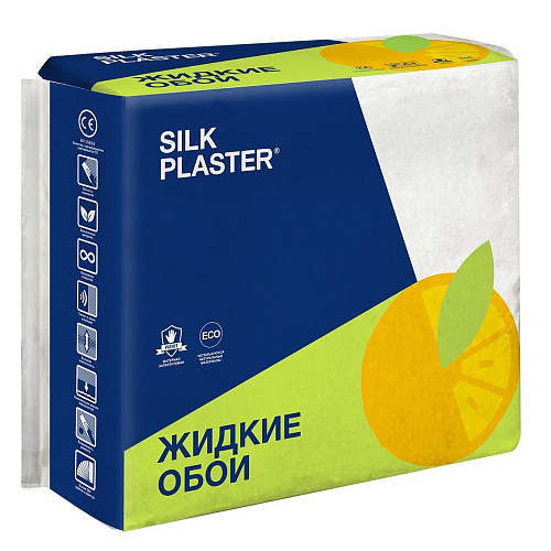 Обои жидкие Рельеф Нью 345 декоративная штукатурка SILK PLASTER купить