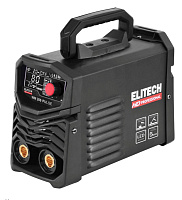 Сварочный аппарат Elitech WM 200C PULSE (инвертор, имульс) LCD дисплей 110-275В ток 10-200А электрод ф1.6-5.0мм в кейсе