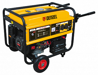 Генератор бензиновый Denzel GE 4500Е купить