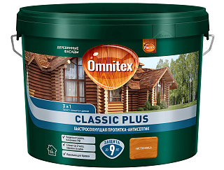 Пропитка-антисептик Omnitex by Pinotex Classic Plus 3в1 Лиственница 50035699 (9л) купить