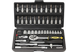Набор инструментов WMC TOOLS 1/4" 2462-5 46 предметов 47789 купить