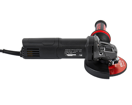 Шлифмашина угловая Elitech HD AG 1012E (E2213.048.00) 1010Вт пл.пуск 125мм М14 рег. обор. (E2213.048.00) купить