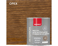 Масло для интерьеров и мебели из дерева Неомид Interior, орех Н-МаслоInter-0.75/ор