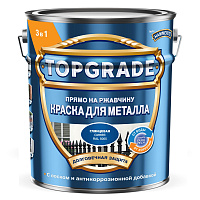 Краска для металла гладкая Topgrade by Hammerite глянцевая RAL5005 Синий TopGrade 50036389 (5л)