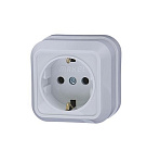 Розетка MAKEL 45108 1-местная Розетка MAKEL 45108 1-местная