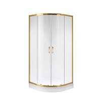 Ограждение душевое Nova NG-6407-08GOLD 100*100*195см Niagara 64070811GOLD золото