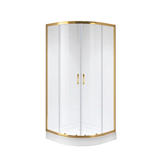 Ограждение душевое Nova NG-6407-08GOLD 100*100*195см Niagara 64070811GOLD золото купить