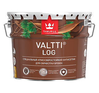 Антисептик для обработки бревен Valtti Log бесцветный (9л) купить