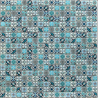Мозаика Xindi Blue стекло 30*30/1.5*1.5 Bonaparte купить