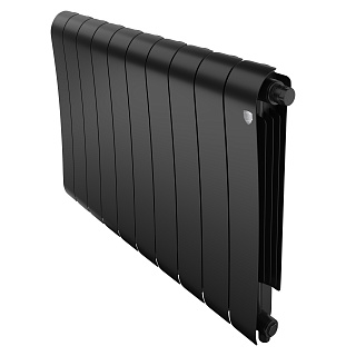 Радиатор биметаллический Infinity 500 VR80 10 секций Noir Sable Royal Thermo RTINNSVR8050010 купить