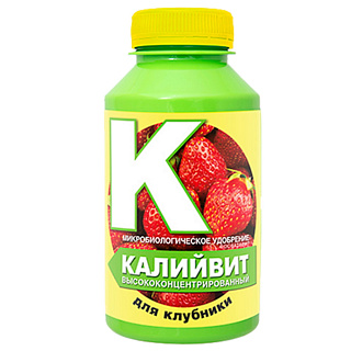 Удобрение Калийвит для клубники 0.22л на 100л концентрат К50010 купить