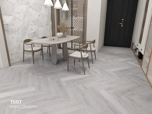 Ламинат SPC Authentic 4u Зимняя луна 640*128*4мм 43класс FloorWood 1507 купить