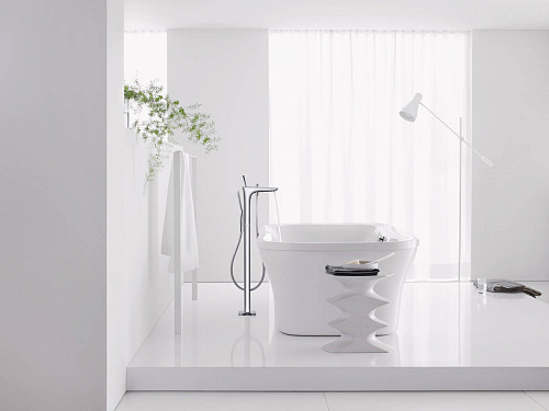 Смеситель напольный HANSGROHE HG PuraVida 15473000 для ванны  купить
