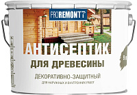 Антисептик Proremontt деревозащитное средство махагон Лакра 0006557 (9л)