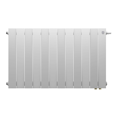 Радиатор биметаллический PianoForte 500 VDR80 12 секций Royal Thermo RTPNVDR8050012 Bianco Traffico купить