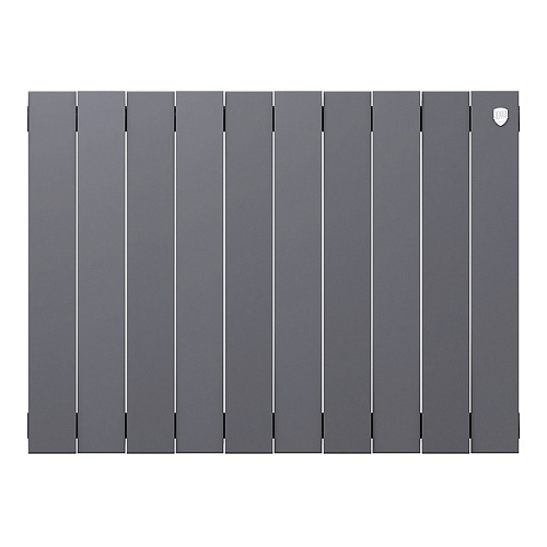 Радиатор биметаллический PianoForte VD 500 10 секций silver satin Royal Thermo RTPNSSVDR8050010 купить