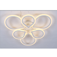 Люстра Schaffner Lagrima LED 132W 11220LM 3000K-6000K белая 39226-3+3
