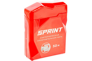 Нить сантехническая для герметизации резьбовых соединений SPRINT 50м СантехмастерГель SITCS050 купить