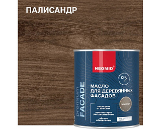 Масло для фасадов Неомид Facade, палисандр Н-МаслоFacade-0,75 купить