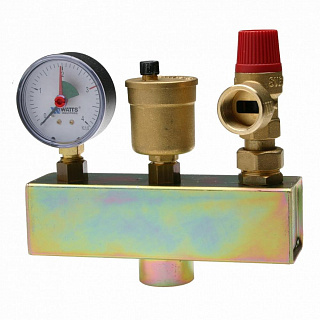 Группа безопасности котла KSG 30E резьба 1" 3.0 бар WATTS 10005198 купить