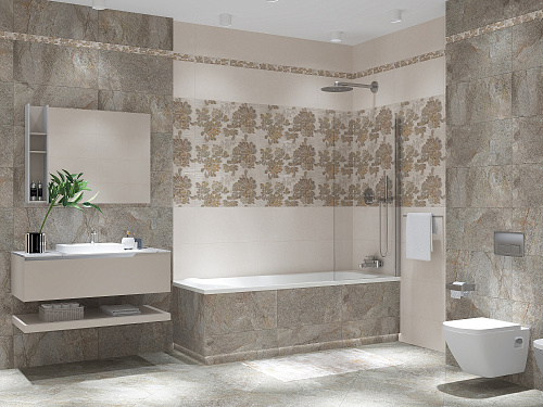 Плитка настенная STONE BEIGE 31.5*63см AZORI купить