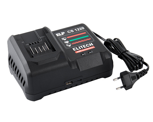 Пила цепная аккумуляторная ELITECH HD CS 2008BLK (бесщеточный двигатель) 20В (1акк*2.0а/ч) шина-20 см (1/4"-1.1-45) (E1611.016.00) купить