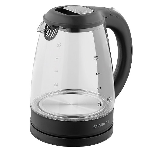 Чайник электрический SCARLETT SC-EK27G67 2000Вт 1.7л черный  купить