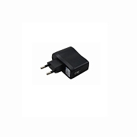 Зарядное устройство сетевое USB 220V(СЗУ) (5V.1000mA) черный