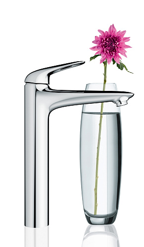 Смеситель свободностоящий Eurostyle для раковины цвет хром GROHE 23719003 купить