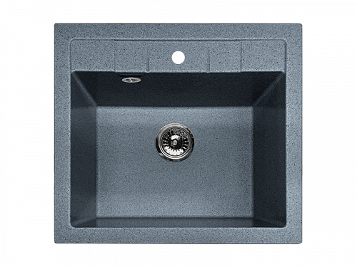 Мойка кухонная GranFest QUADRO GF-Q-561 прямоугольная 1 чаша 560*500 мм графит купить