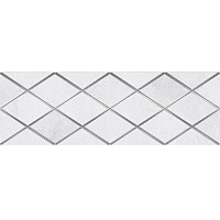 Вставка настенная Mizar Attimo, цвет серый, 20*60см Ceramica Classic 17-05-06-1180-0