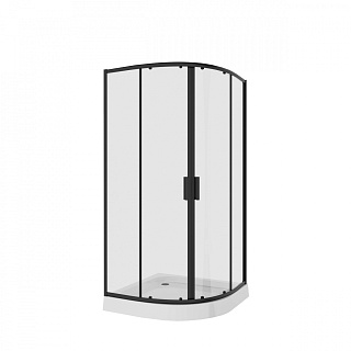 Ограждение душевое Nova NG-6807-08ВLACK 100*100*195см Niagara 68070811BLACK черный  купить