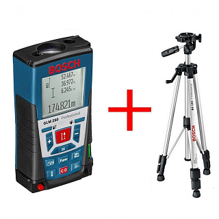 Лазерный дальномер Bosch GLM 250+штатив BT 150  (061599402J) купить