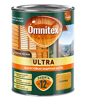 Лазурь влагостойкая Omnitex by Pinotex Ultra Pinotex 50035909 Калужница (0.9л)
