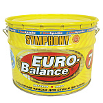 EURO Balance 7 краска для стен и потолков белая (База А) 0.9 л EURO Balance 7 краска для стен и потолков белая (База А) 0.9 л