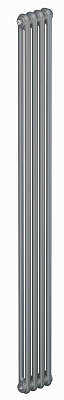 Радиатор трубчатый TUBOG 2180/6 нижнее подключение DV1 6 секций RIFAR TUB 2180-06-DV1-TI Титан купить