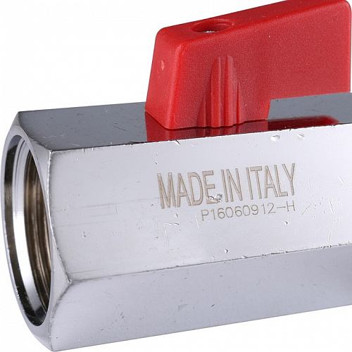 Кран шаровой мини Stout внутренняя резьба ручка флажок 3/4" SVB-0021-000020 купить