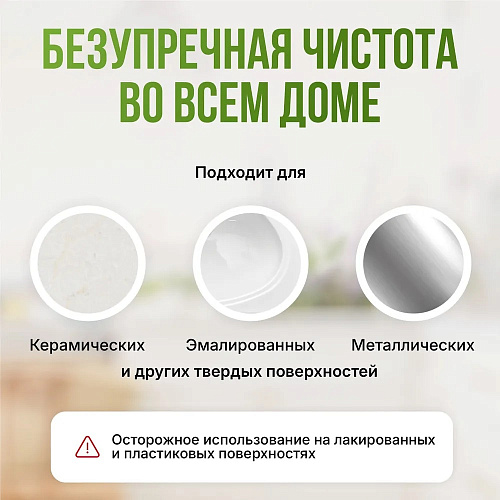 Чистящий порошок  Mr.LUXE 480г Яблоко купить