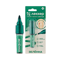 Зелёнка карандаш 5мл Леккер 360-005
