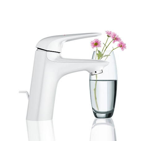 Смеситель Eurostyle для раковины цвет белая луна GROHE 23707LS3 купить